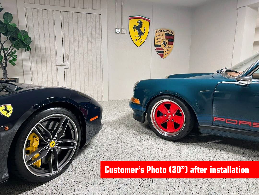 3D Porshe Crest, Logo Sign Wall Art